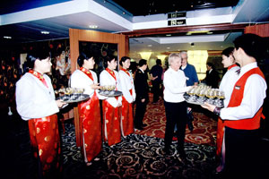 长江一号游轮欢迎酒会