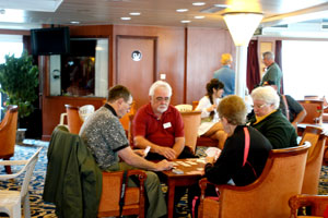 长江一号游轮棋牌室