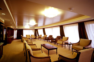 长江一号游轮总统套房-客厅