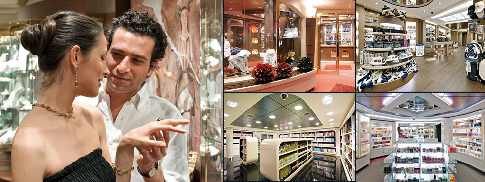 珍愛號郵輪免稅購物