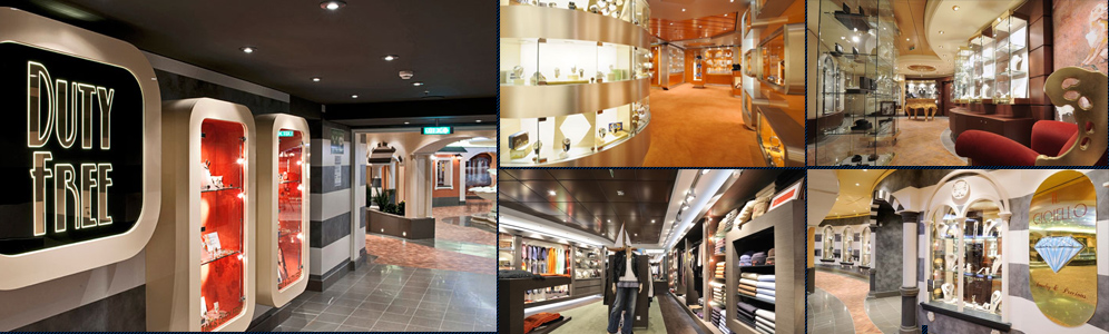 幻想曲号邮轮免税购物