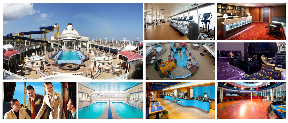 处女星号邮轮娱乐活动