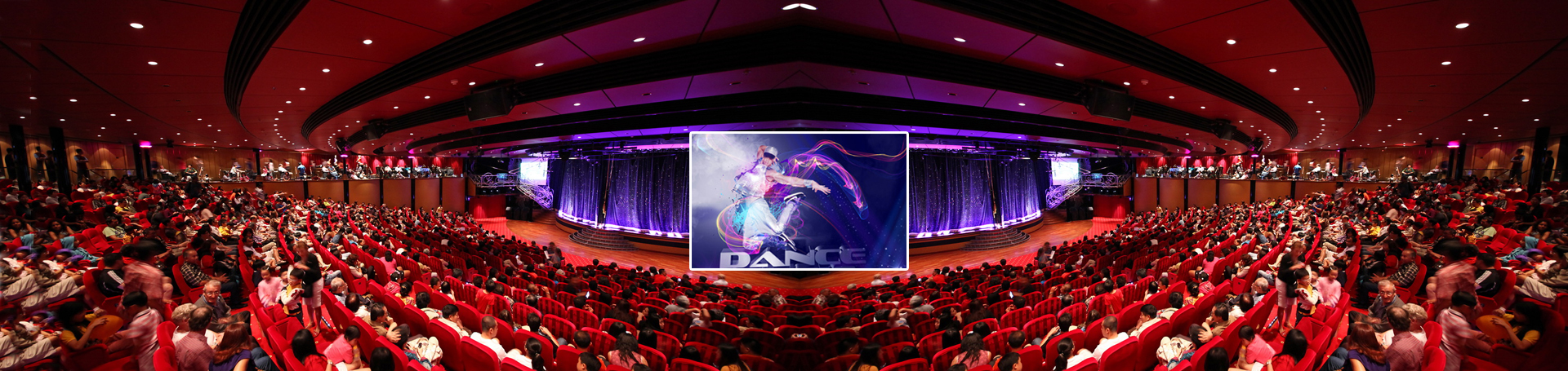 处女星号邮轮海上演出