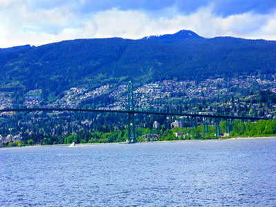 加拿大狮门大桥2