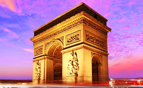 法国巴黎凯旋门1