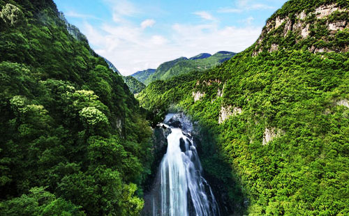 光雾山临江丽峡景区