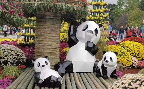 重庆动物园熊猫02