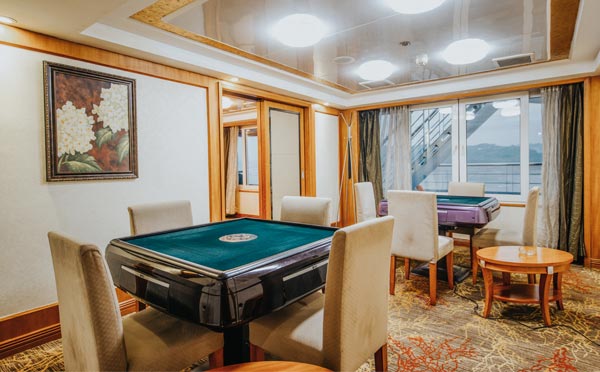 总统8号游轮棋牌室