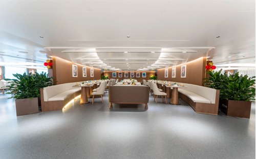长江云帆四楼VIP餐厅