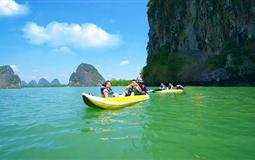 曼谷+芭提雅+諾克群島6天5晚<純玩0購物|全程0自費>(大皇宮+玉佛寺+夜游湄南河+星際峽谷咖啡)