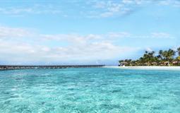 馬爾代夫【奧靜島】7天5晚自由行<一價(jià)全含+2晚沙屋別墅+2晚水屋別墅>