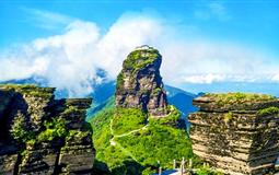 貴州梵凈山+黔江紅軍渡+蒲花暗河+濯水古鎮(zhèn)-風(fēng)雨廊橋+神龜峽游船四日游