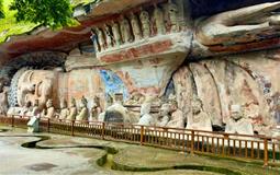 重慶大足雙景石刻-武隆天坑三橋-烏江畫廊-鵝嶺二廠-磁器口-李子壩-長江索道-洪崖洞純玩5日游<4-6人小包團>