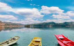 重慶直飛瀘沽湖一地3天4晚半自由行<瀘沽湖+豬槽船+里務(wù)比島+里格觀景臺(tái)+草海+摩梭家訪+走婚橋+篝火晚會(huì)>