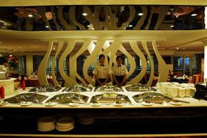 美維凱蕾號游輪自助餐