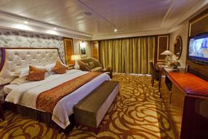 黃金3號游輪豪華大床房
