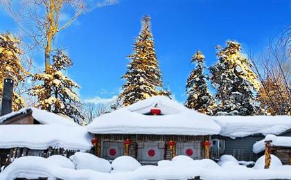 哈尔滨、中国雪乡、亚布力滑雪品质纯玩双飞5日游冰雪盛宴
